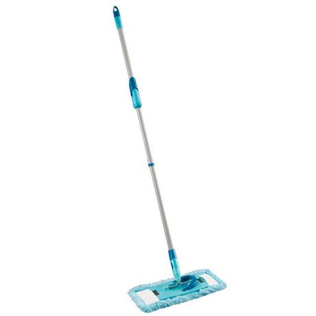Leifheit Clean Twist M Ergo und Power Clean – Bodenwischerbezug – Klettverschluss – 33 cm – Statik Plus