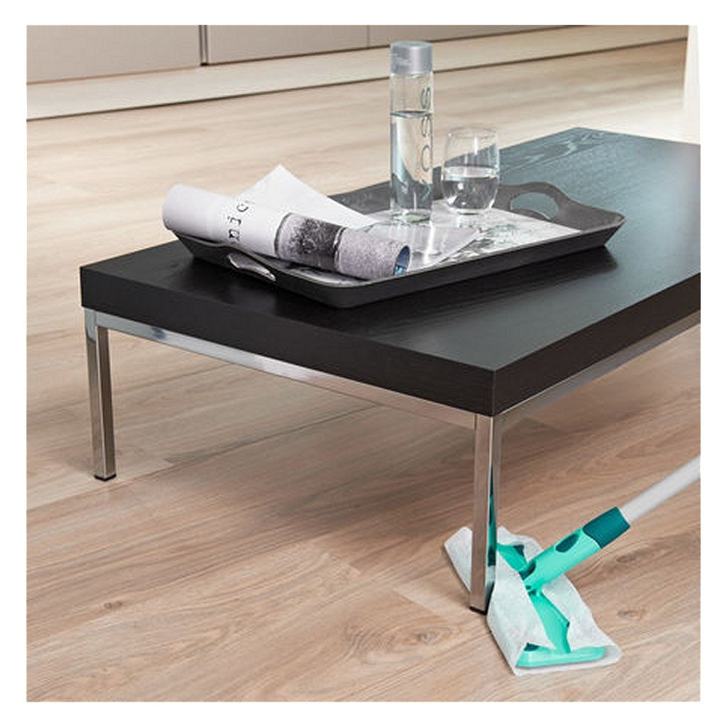 Leifheit Leifheit 56678 Clean Away S Bodenwischer mit Teleskopstiel + 5 Tücher 26x80-130 cm