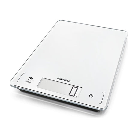 Leifheit Soehnle Küchenwaage Page Profi 300 – digital – 1 Gramm genau – bis 20 kg – weiß