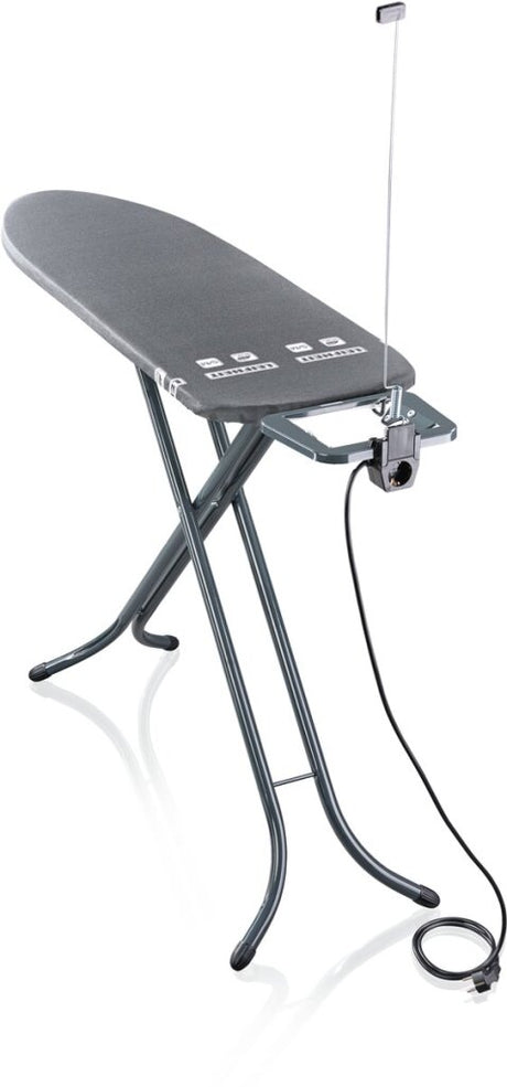 Leifheit Bügeltisch Airboard M – Compact Plus – 120 x 38 – Schwarz
