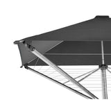 Leifheit Wäschespinne Leifheit 82100 LinoProtect 400 mit Dach, silbergrau