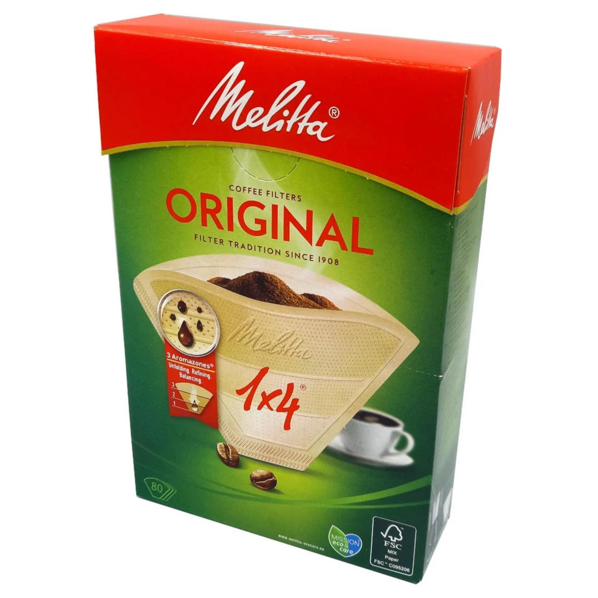 Melitta Kaffeefilter 1x4 80 Stk