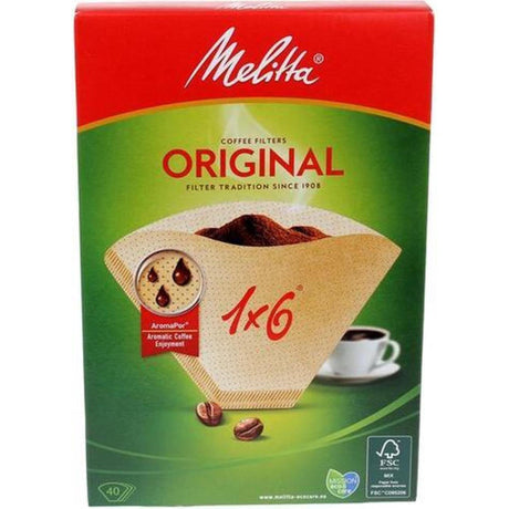 Melitta Kaffeefilter 1x6 40 Stück