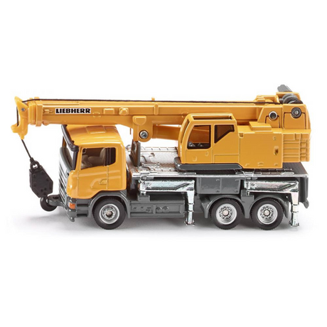 Siku 1859, Liebherr Teleskop-Kranwagen, Maßstab 1:87, Metall-Kunststoff