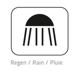 Ritterregen Dusch Set Mauritius Chrom