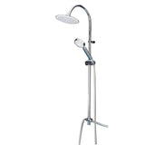 Knight Rain Duschset Cannes Chrom -gelenkt