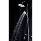 Knight Rain Duschset Cannes Chrom -gelenkt