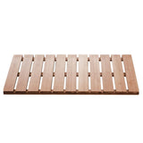 Ridder Badezimmer Matte Gitter Natur 72x38 cm Holz