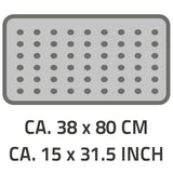 Ridder Ridder Bathhmat Anti-Slip Playa 80x38 cm Weiß 68301