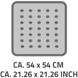 Ridderduschmatte Anti-Slip Playa 54x54 cm Blau 68403