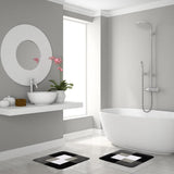 Ridder Badezimmer Mattenmünzen 55x50 cm Grau 7103807