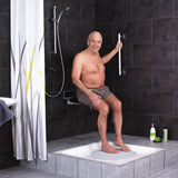 Ridder Badezimmergriff Premium 60 cm Aluminium Silberfarbe