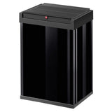 Hailo 0840-141 Big-Box Swing-L-Abfallbehälter 35l schwarz