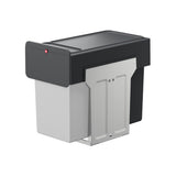Hailo inbouwemmer eco-line trio l 3x10l staal zwart