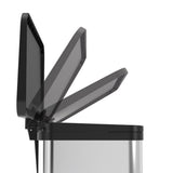 Hailo öko duo plus Treteimer 2x9l Edelstahl