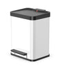 Hailo 0622-230 Eco Duo Treteimer m weiß