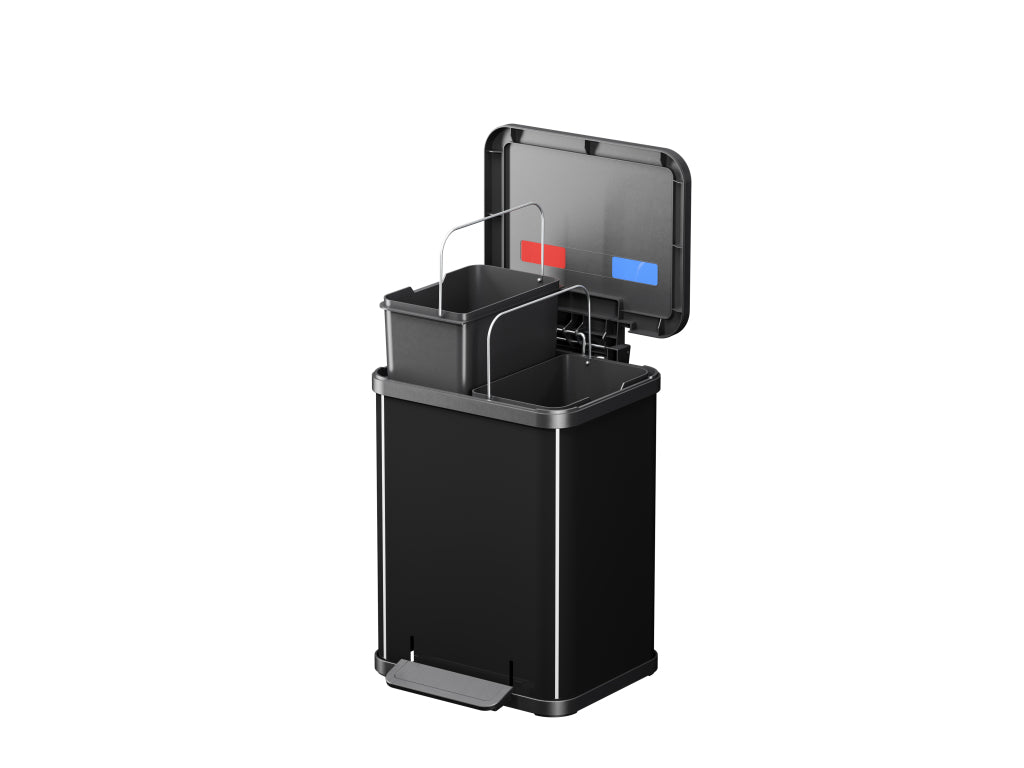 Hailo öko duo plus Treteimer 2x9l schwarz