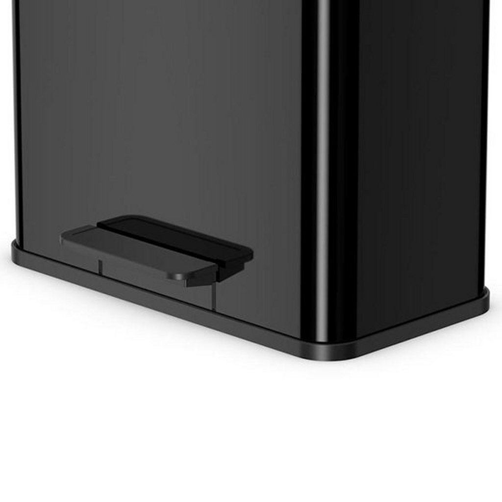 Hailo Öko Duo plus Pedalbehälter 17x9l Schwarz