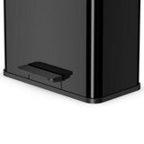 Hailo Öko Duo plus Pedalbehälter 17x9l Schwarz