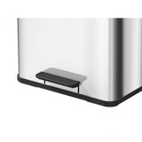 Hailo Öko Trio Plus Pedal Bin 3x9l Schwarz