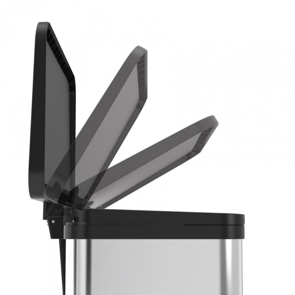 Hailo Öko Trio Plus Pedal Bin 3x9l Schwarz