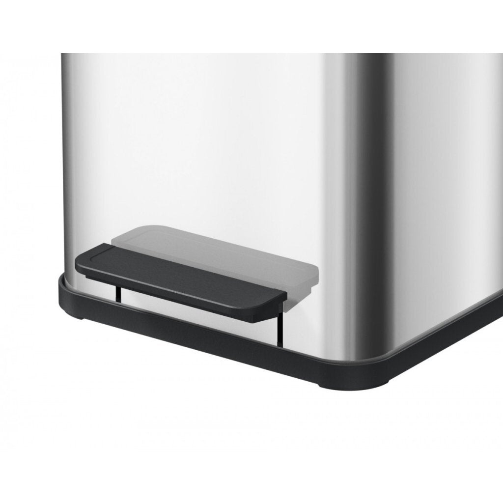 Hailo 0619-200 öko uno plus m Treteimer 17l Edelstahl