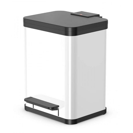 Hailo 0619-230 öko uno plus m Treteimer 17l weiß