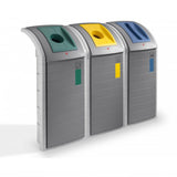 Hailo Hailo 0912-590 ProfiLine WSB Design Plus XXXL Mülltrenner 120L grau