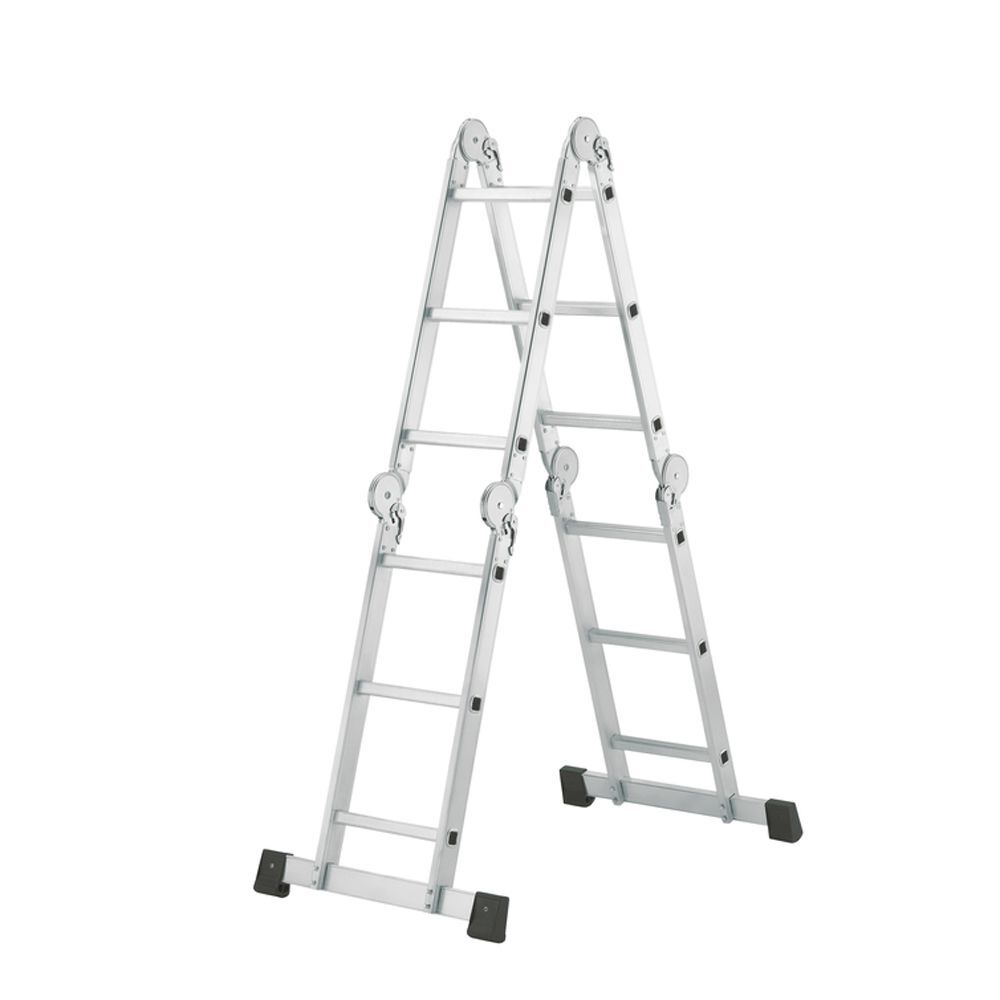Hailo 7412-037 M60 Universal-Aluminiumleiter 4x3m