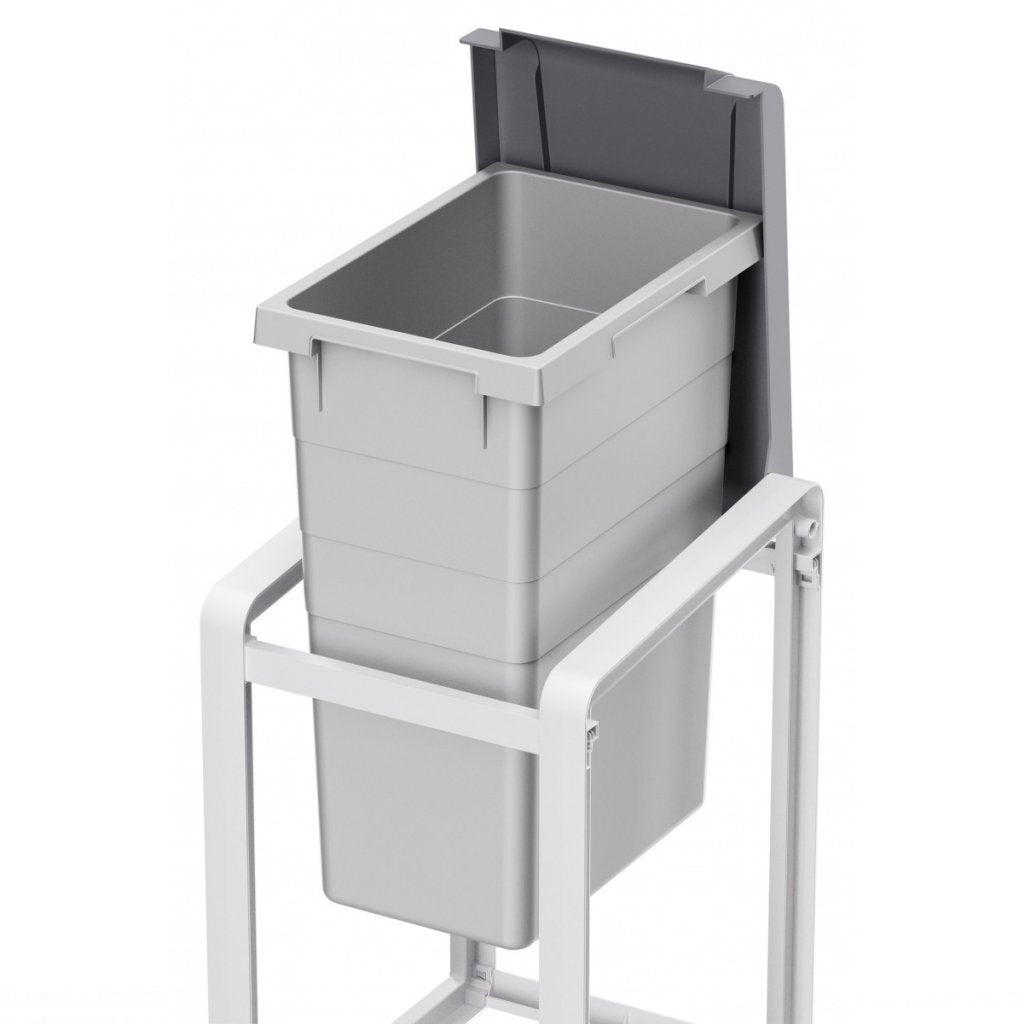 Hailo 0935-202 profiline öko xl (Grundgerät) Abfalltrenner 38l grau