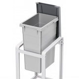 Hailo 0935-202 profiline öko xl (Grundgerät) Abfalltrenner 38l grau