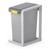 Hailo 0935-302 profiline öko xl (Erweiterungseinheit) Abfalltrenner 38l grau