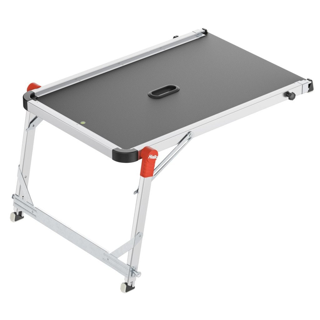 Hailo 9940-301 TP2 Pro Treppenplattform Silber Schwarz