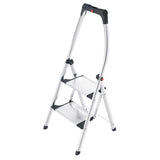 Hailo 4302-301 K100 Topline Treppe 2 Stufen Silber Schwarz