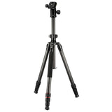 Hama Stativ Ramble Duo Carbon 160 – Kugel mit Smartphone-Halterung
