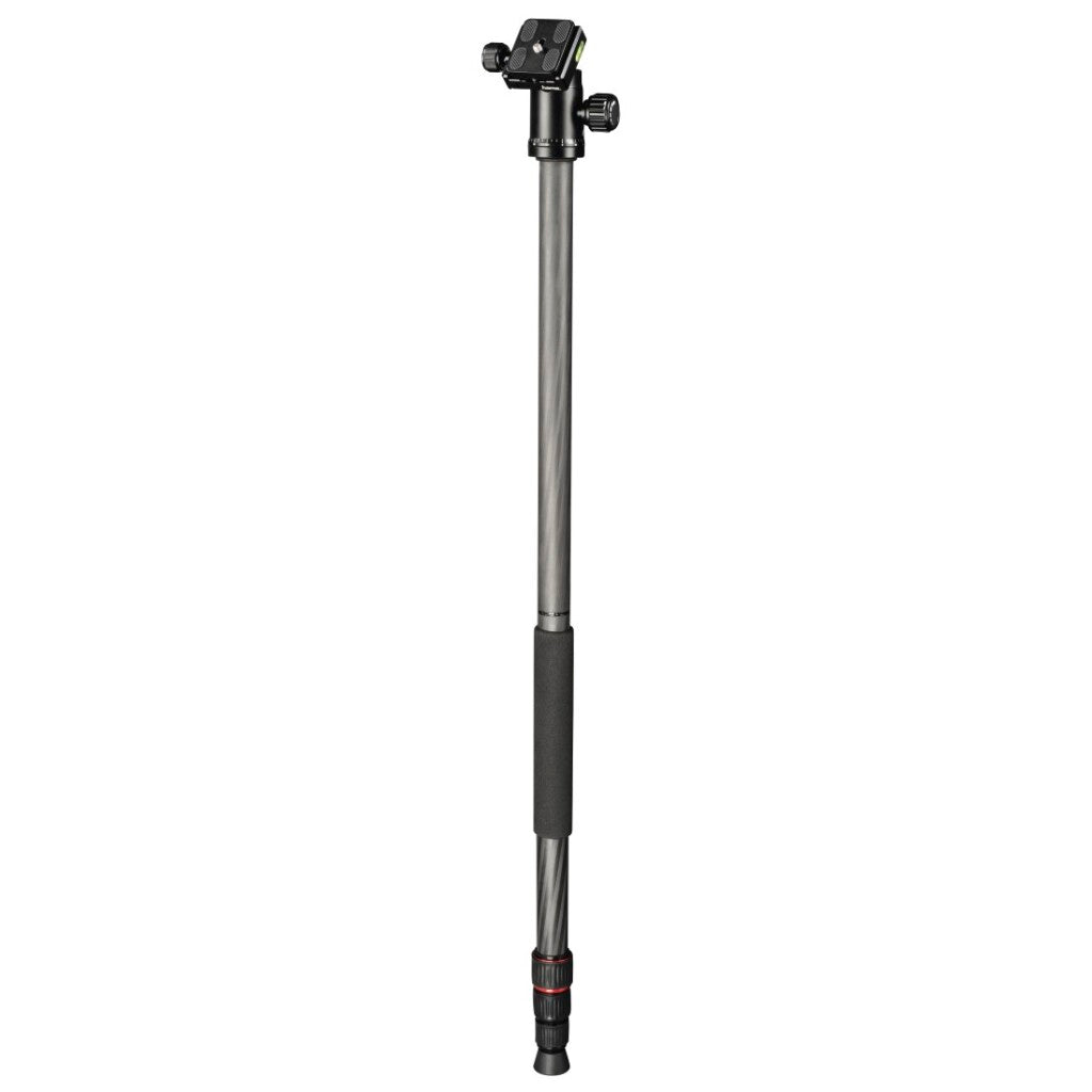 Hama Stativ Ramble Duo Carbon 160 – Kugel mit Smartphone-Halterung