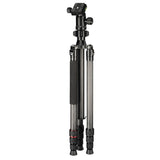 Hama Stativ Ramble Duo Carbon 160 – Kugel mit Smartphone-Halterung