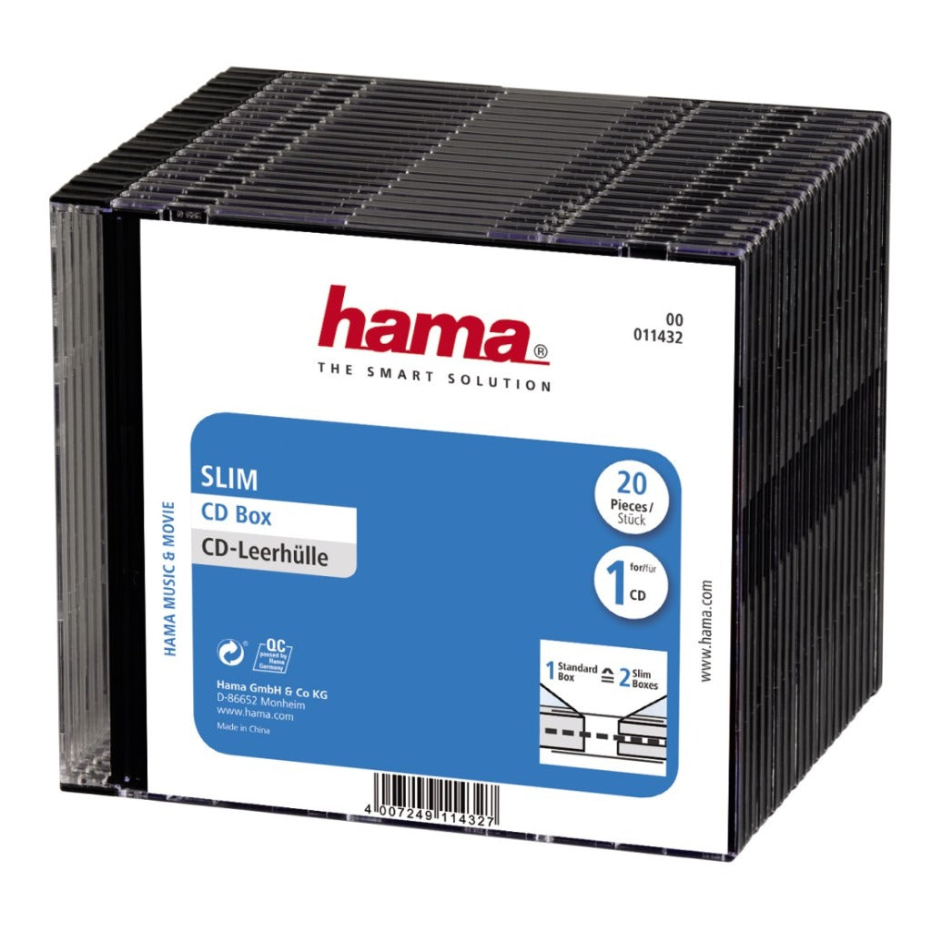 Hama CD-Slim-Box 20-teilig Hrsg