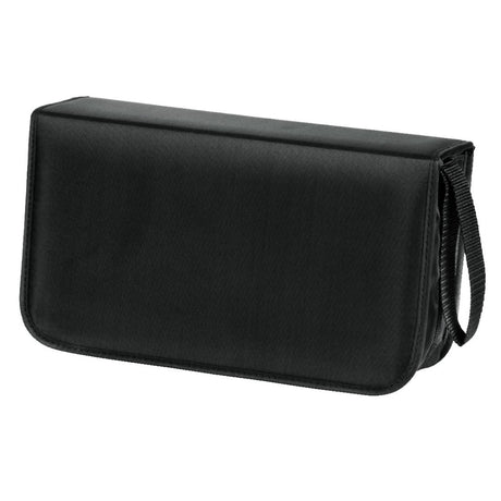 Hama CD-Hülle Nylon 120, Schwarz
