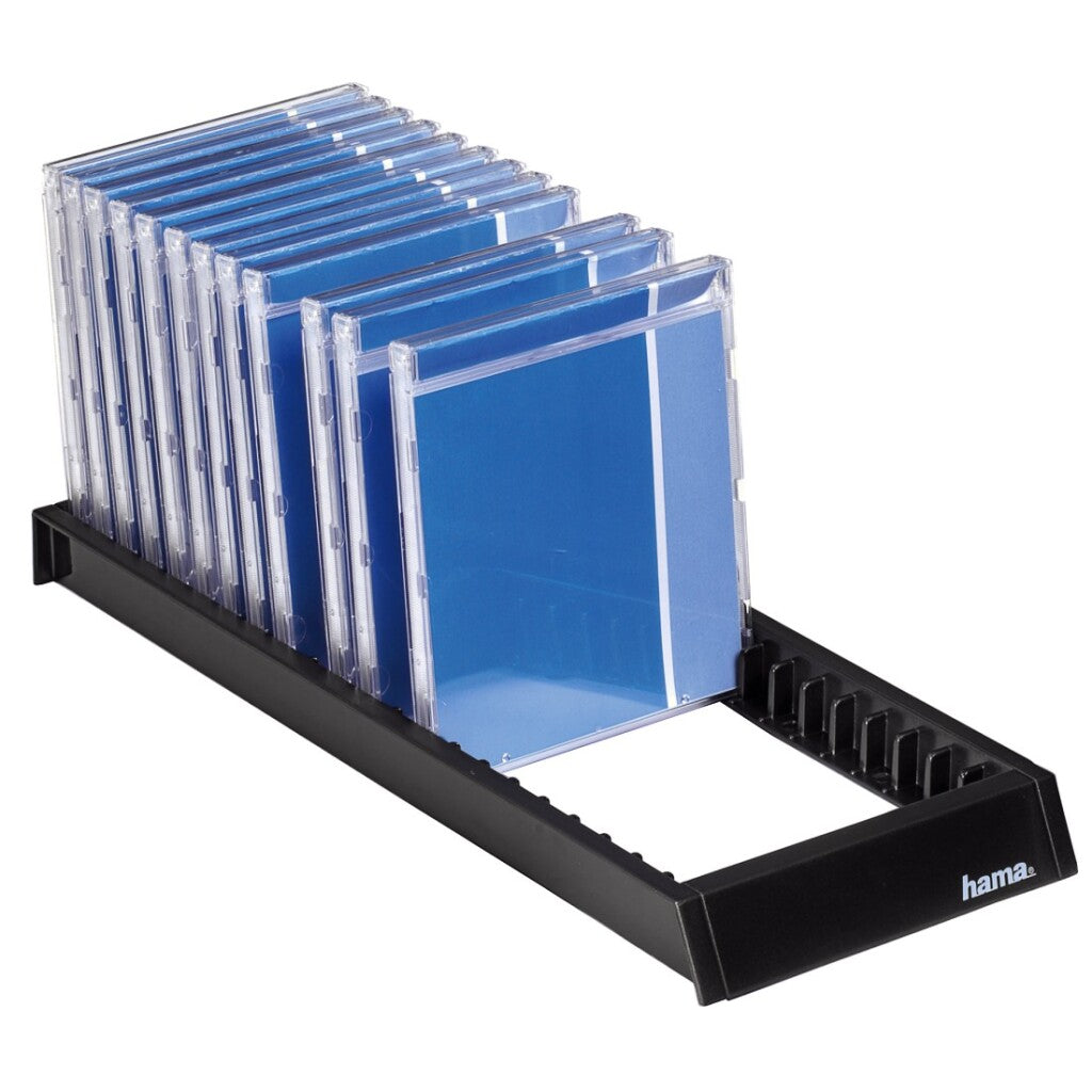 Hama Flipperständer für 22 CDs, Schwarz