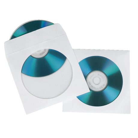 Hama CD-Hüllen Papier weiß 25 Stück