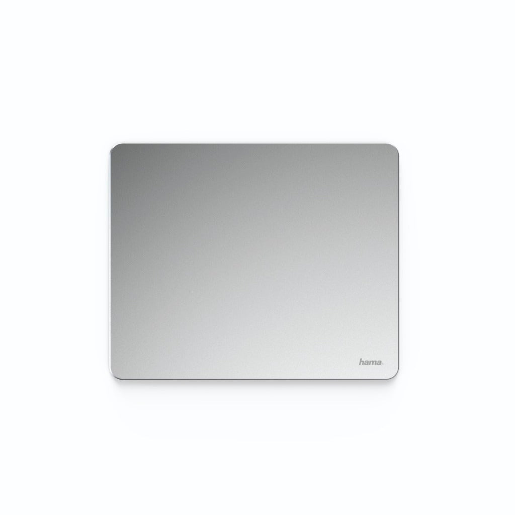 Hama Mauspad Aluminium Silber