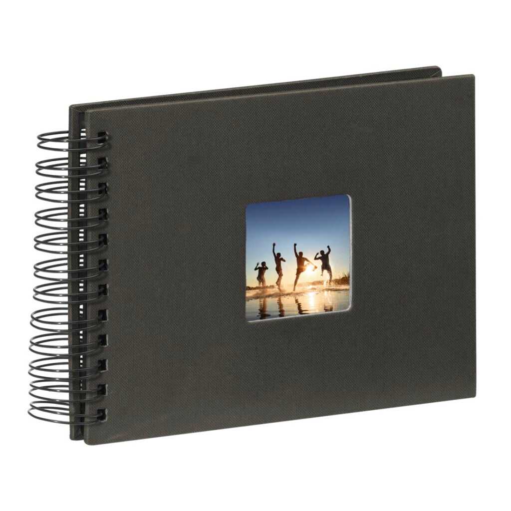 Hama Spiralalbum Fine Art 24 x 17 cm 50 schwarze Seiten #039;s schwarz
