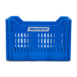 Urban Proof Fahrradkiste recycelter Kunststoff 30L King Blue 40x30x25 cm
