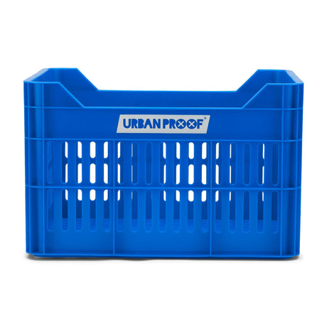 Urban Proof Fahrradkiste recycelter Kunststoff 30L King Blue 40x30x25 cm