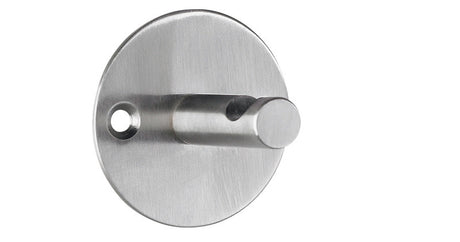 Alco al-2847 Wandgarderobe Silber 1 Haken inkl. Montagematerial
