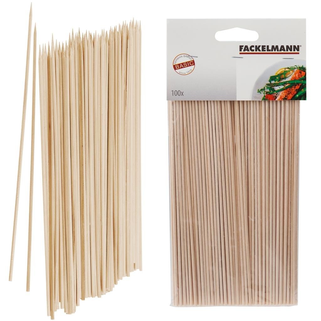 Fackelmann Holzspieße 20 cm 100 Stück