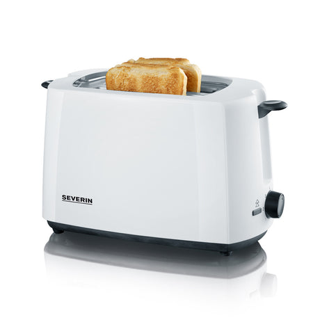 Severin Toaster mit Krümelschublade 700W weiß