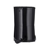 Severin ka4823 Kaffeemaschine aus schwarzem Edelstahl