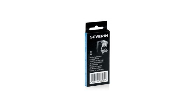 Severin zb8698 Reinigungstabletten für Kaffee-Espressomaschinen, 6 Stück